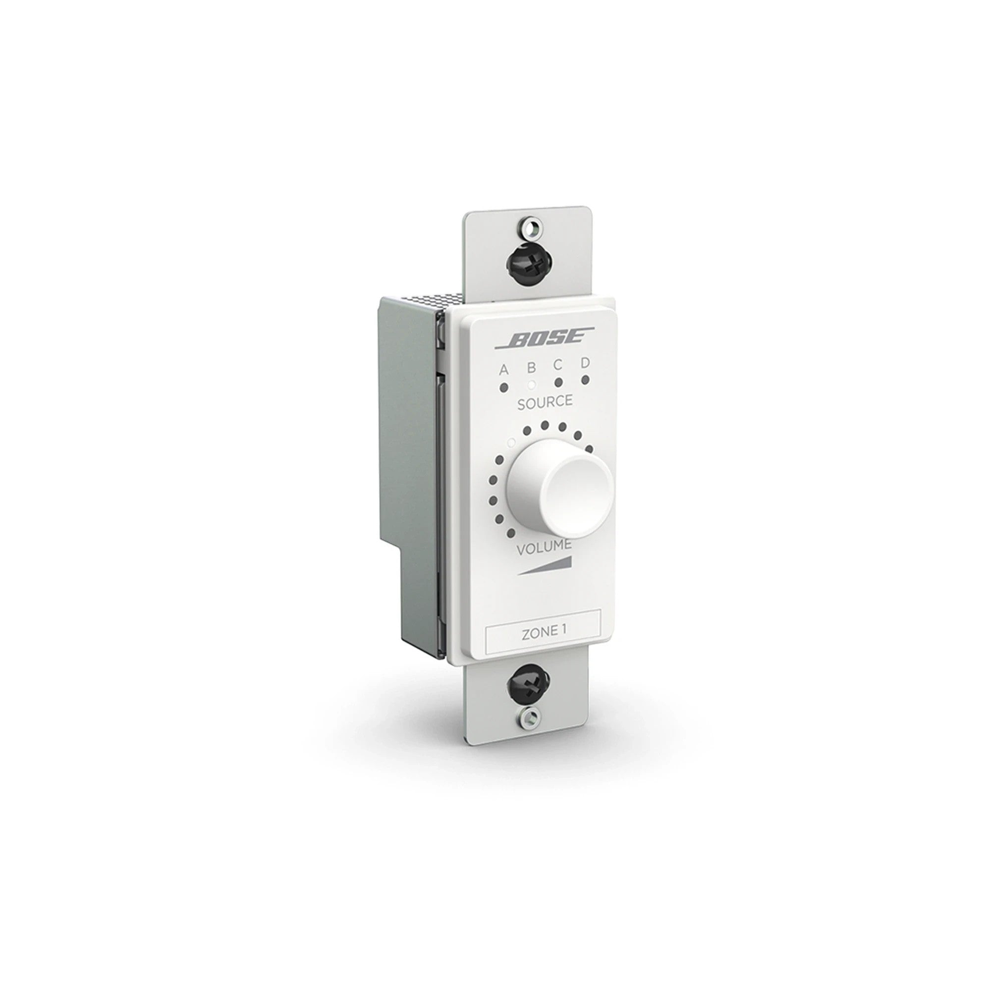 Control de Volumen Digital 4 Fuentes Audio ControlCenter Blanco Bose Professional CC3-DW