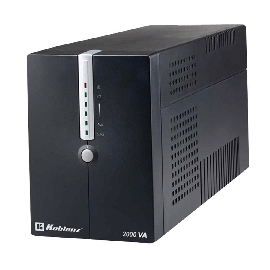 NO BREAK KOBLENZ 20012 USB LINEA PRO 2000VA/1200W, C/REG, 8 CONT, USB, VENTILADOR INT, HASTA 50 MIN