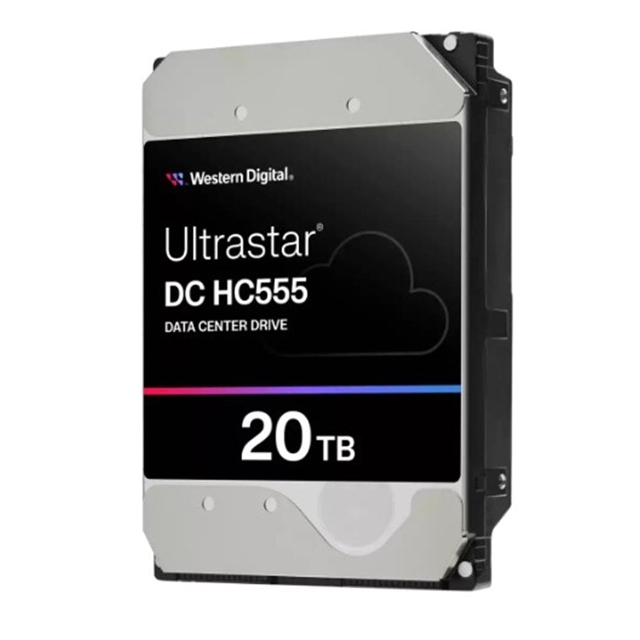DISCO DURO INTERNO WD ULTRA STAR HC555 20TB 3.5 ESCRITORIO SATA3 6GB/S 512MB 7200RPM 24X7 SERVER DATACENTER DVR NVR 0B48724-WUH722020CLE6L4