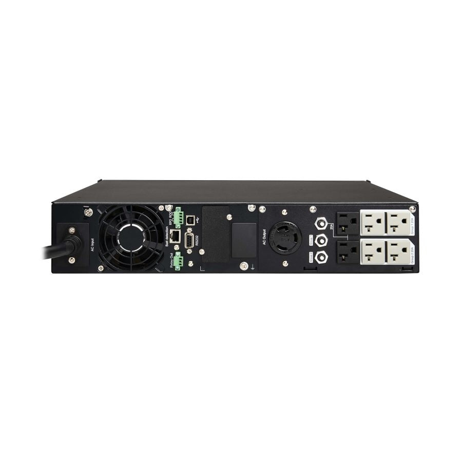 UPS TRIPP LITE SMART3000RM2U 3KVA 3000 W 120 V ONDA SINUSOIDAL, INTERACTIVO, SERIE EATON TRIPP LITE, 7 CONTACTOS, OPCION DE TARJETA RED WEBCARDLXE ,LCD,USB,DB9,2U RACK/TORRE. GARANTIA POR 2 AÑOS