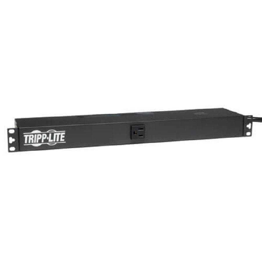 PDU TRIPP-LITE BASICO MONOFASICO DE 1.8 KW, 120V, 13 CONTACTOS NEMA 5-15-R, ENTRADA CLAVIJA NEMA 5-15-P, CABLE 4.57M 15 PIES, 1U DE RACK.