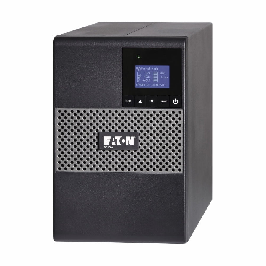 NO BREAK / UPS / EATON / MODELO 5P1000, 1000VA/770W, 120V, 8 CONTACTOS, TORRE 5 MINS RESPALDO