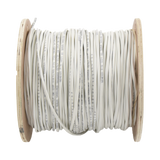 Cable GENESIS 2x16 AWG BLINDADO PLENUM Color Blanco 152 Metros Para Aplicaciones de Audio Seguridad y Control 3221-5012 - SILYMX