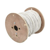 Cable GENESIS 2x16 AWG BLINDADO PLENUM Color Blanco 152 Metros Para Aplicaciones de Audio Seguridad y Control 3221-5012 - SILYMX