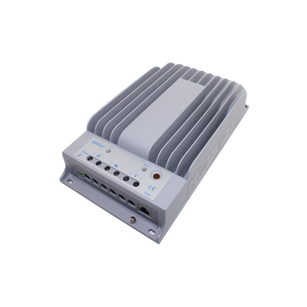 Controlador Solar Epever MPPT 40A 12/24V Máximo Voltaje de Circuito Abierto Voc 150Vcc Parámetros Configurables TRACER-4215-BN - SILYMX