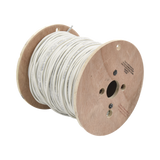 Cable GENESIS 2x16 AWG BLINDADO PLENUM Color Blanco 152 Metros Para Aplicaciones de Audio Seguridad y Control 3221-5012 - SILYMX