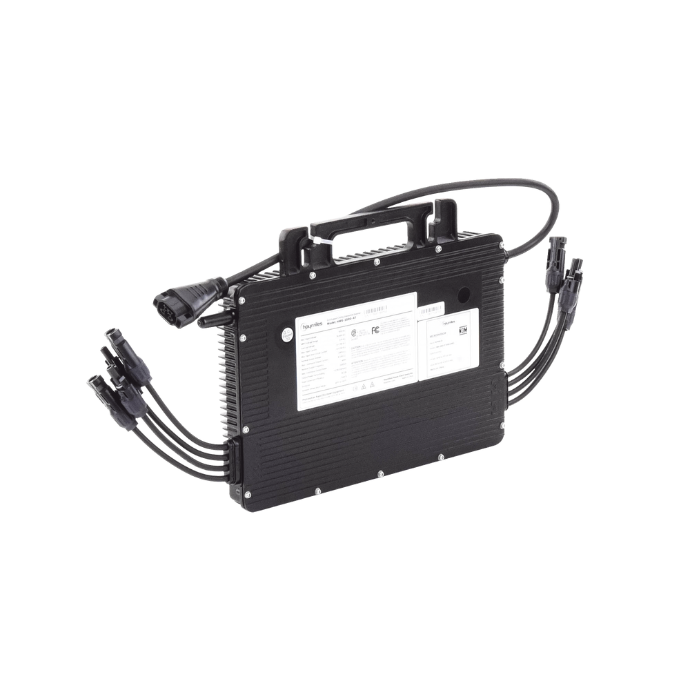 Microinversor HOYMILES de 2 Kw 220 Vca para Interconexión a Red Eléctrica IP67 Conexión para Cable Troncal Soporta Oversizing a 4 Módulos de Hasta 670 W HOYMILES HMS20004TA - SILYMX