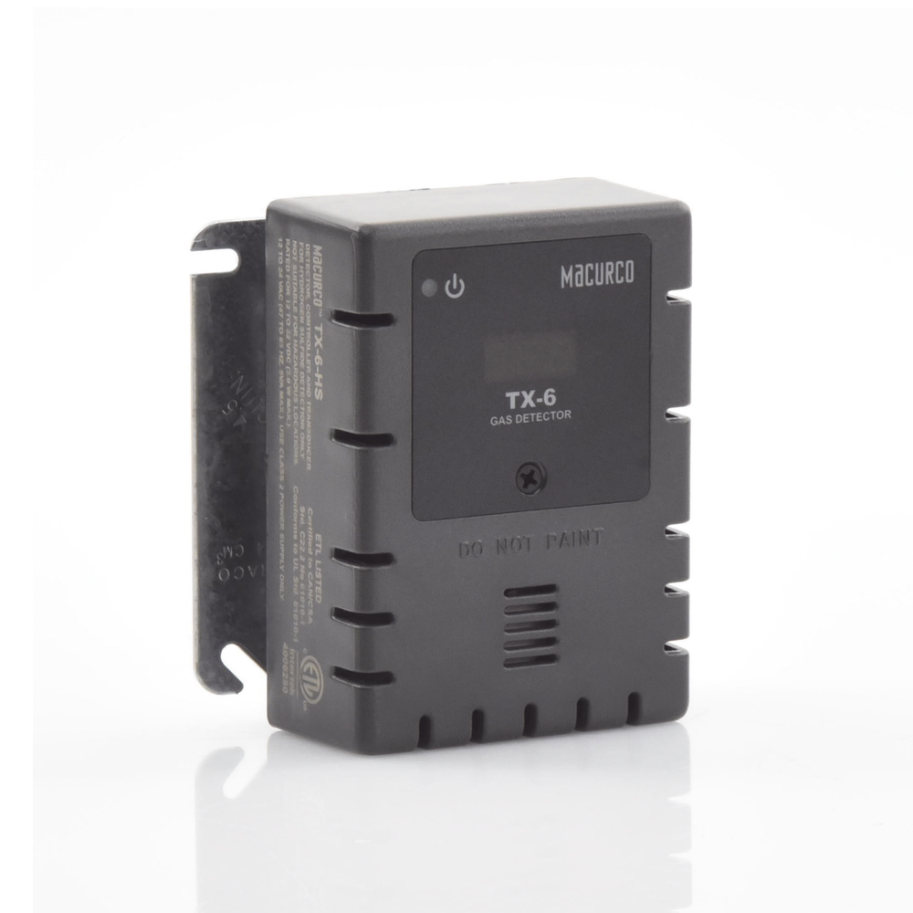 Detector, Controlador y Transductor de Sulfuro de Hidrógeno para Panel de Detección de Incendio TX-6-HS - SILYMX