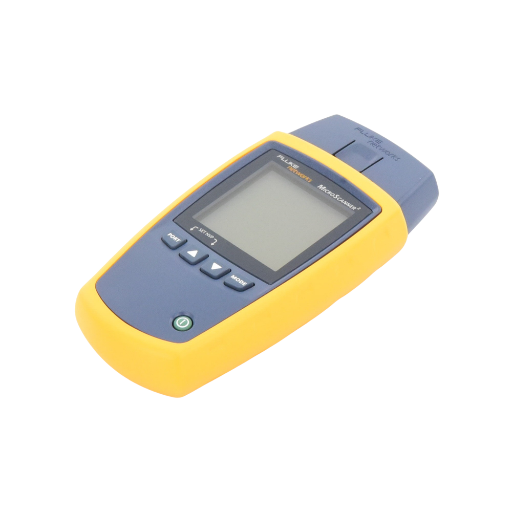 Verificador de Red Fluke MicroScanner2 para Comprobación de Redes de Voz Datos y Video Con Pantalla LCD Retroiluminada MS2-100 - SILYMX