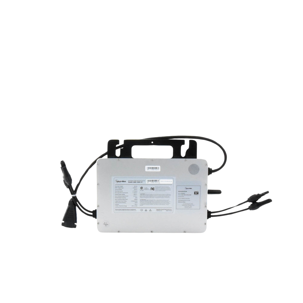 Microinversor  HOYMILES de 1 Kw 220 Vca para Interconexión a Red Eléctrica IP67 Soporta Oversizing a 2 Módulos de Hasta 670 W HMS10002T - SILYMX