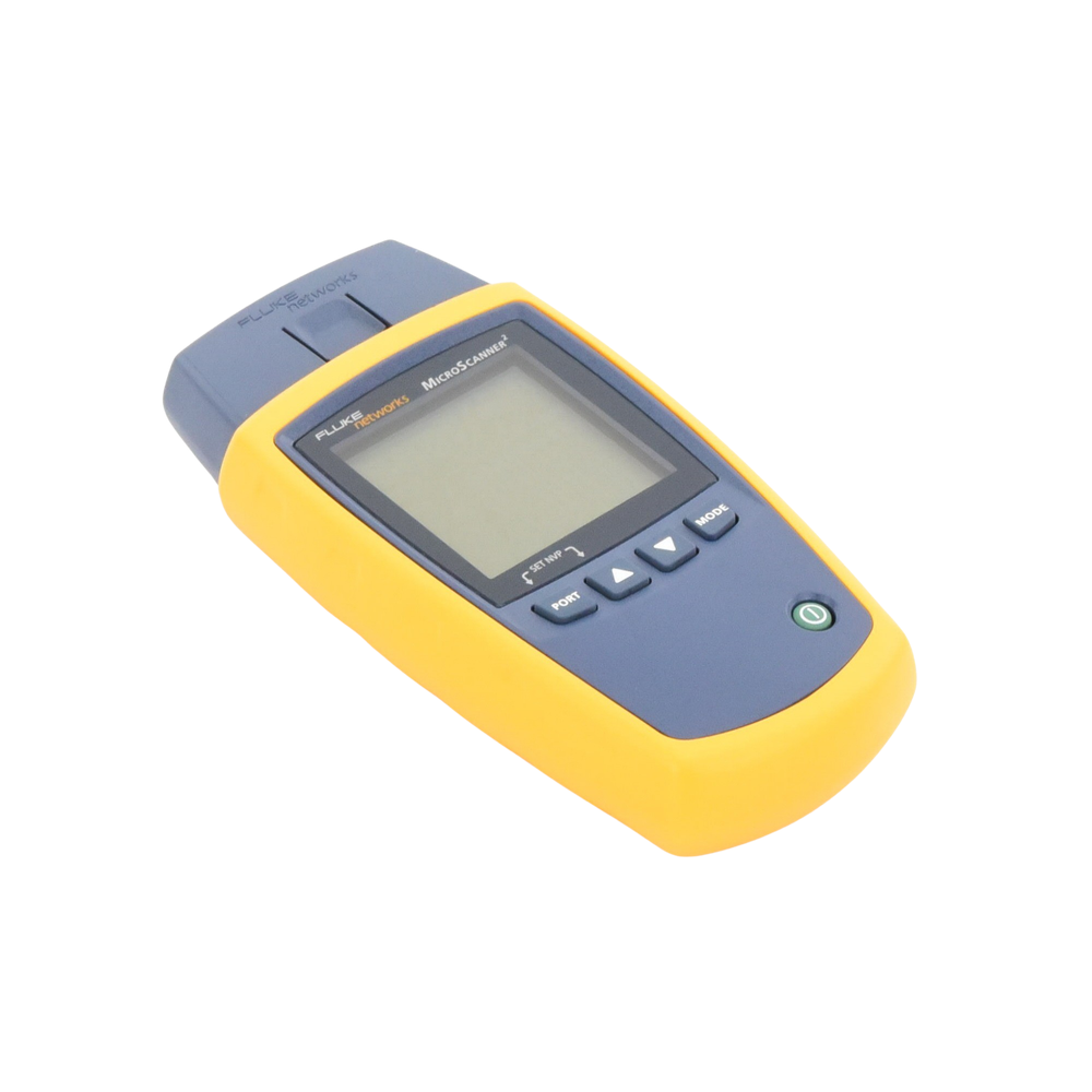 Verificador de Red Fluke MicroScanner2 para Comprobación de Redes de Voz Datos y Video Con Pantalla LCD Retroiluminada MS2-100 - SILYMX