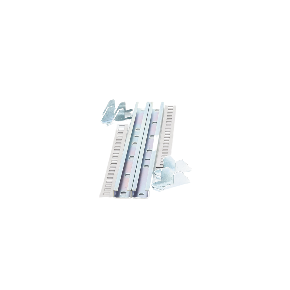 Juego de 2 Herrajes Metálicos para Fijación de Gabinetes Línea PST en Poste Cuadrado o Redondo. Incluye Tornillería de Instalación PST-WA-080