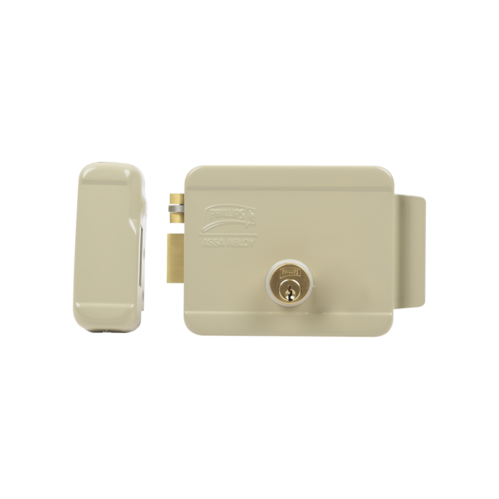 Cerradura Eléctrica ASSA ABLOY Incluye Llave Izquierda Exterior 321-DCI-ABG - SILYMX