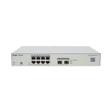 Switch Administrable PoE Capa 2 8 puertos Gigabit PoE 802.3af/at + 2 SFP para fibra 1Gb gestión gratuita desde la nube 125w RG-NBS3100-8GT2SFP-P-V2 - SILYMX