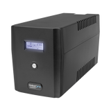 UPS LINKEDPRO de 1500VA 900 W Pantalla LCD Línea Interactiva 120Vca 6 tomas 5-15R (4 Respaldadas) Regulación de Voltaje Protección RJ45 LP1500LCD - SILYMX