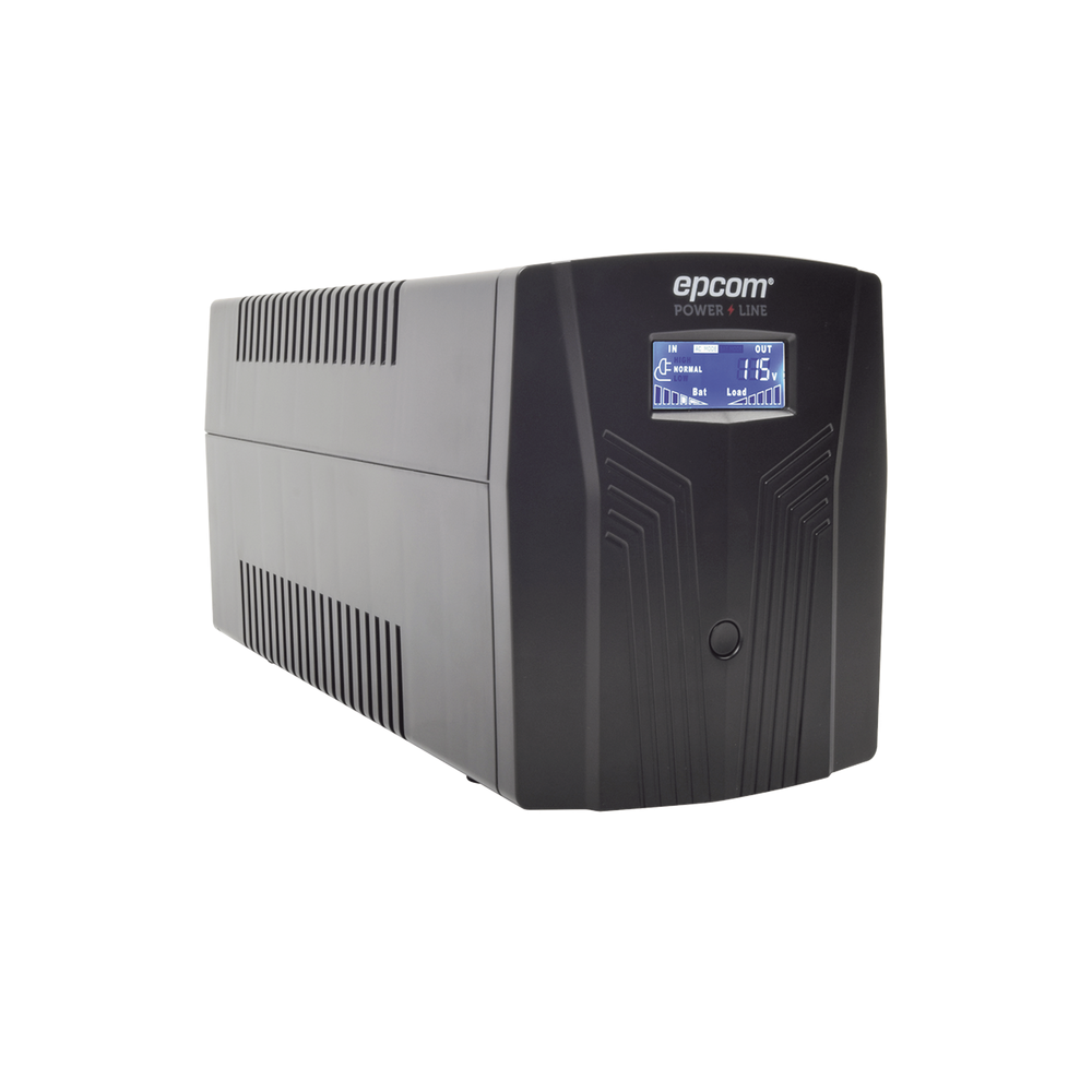 UPS de 1200VA 720W Topología Línea Interactiva Entrada y Salida 120 VcaClavija NEMA 5-15P 6 Tomas NEMA 5-15R - SILYMX