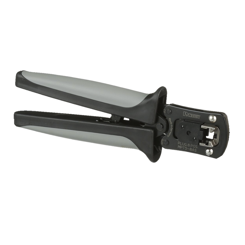 Pinzas Ponchadoras Para Plugs Modulares RJ45 Cat5e Cat6 y Cat6A Color Negro MPT5-8AS - SILYMX