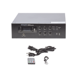 Mini Amplificador de Audio Mezclador | 120W RMS | Sistema 70/100V | MP3 | Tuner | Bluetooth | Musica ambiental y Voceo