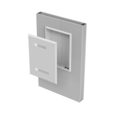 Gabinete de Medios de 19 Pulgadas de alto, para Empotrar en Pared (360 x 478 x 95 mm) EI-GTR-19