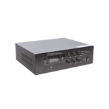 Mini Amplificador de Audio Mezclador | 120W RMS | Sistema 70/100V | MP3 | Tuner | Bluetooth | Musica ambiental y Voceo