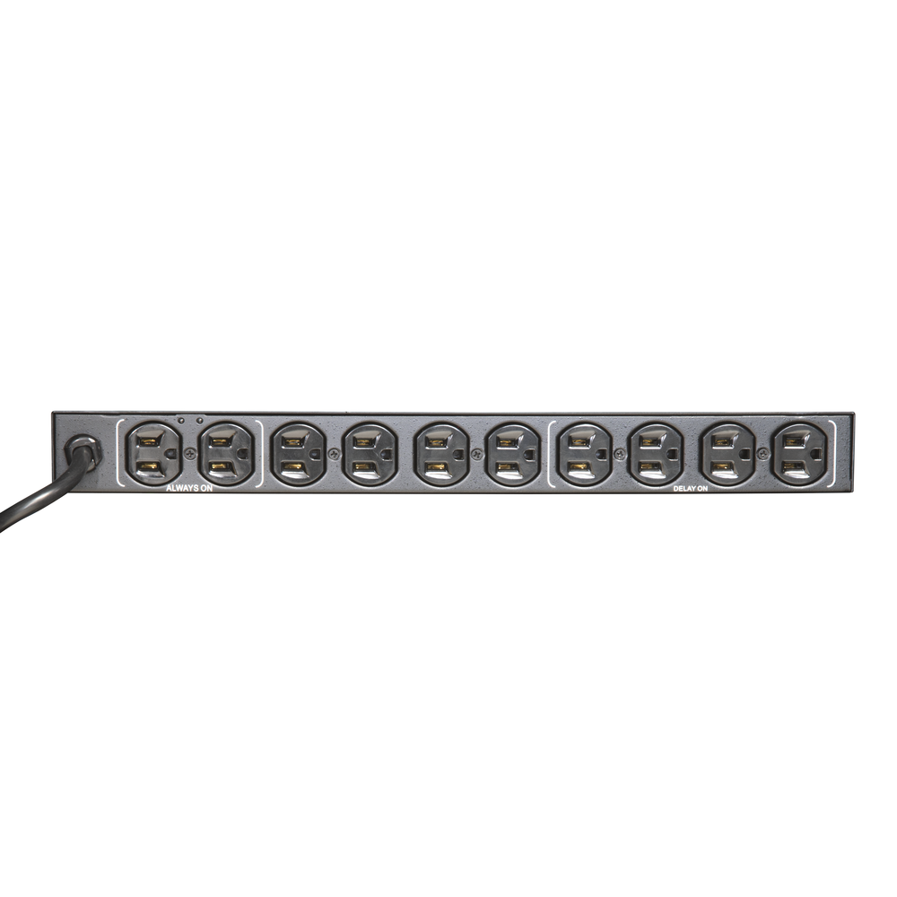 PDU para Distribución de Energía Montaje en Rack 11 salidas Instalación Horizontal de 19in 1U 15 Amp 120 Vca LINKEDPRO BY EPCOM LP-PDU-11 - SILYMX