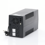 UPS de 1200VA 720W Topología Línea Interactiva Entrada y Salida 120 VcaClavija NEMA 5-15P 6 Tomas NEMA 5-15R - SILYMX