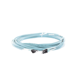 Jumper de Fibra Optica Multimodo 50/125 OM3 LC-LC Duplex OFNR (Riser) Color Aqua 15 Metros FX2ERLNLNSNM015 - SILYMX