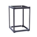 Rack Abierto de 4 Postes Instalación Pared o Piso de 14 Unidades Ideal para Equipo de Audio LP-RPP-1914 - SILYMX