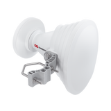 Antena Sectorial Simétrica Starter Horn de 45º, 5150 - 5950 MHz, ganancia de 17 dBi, conexión directa con radios IS-5AC, PS-5AC y IS-M5, conexión RP-SMA - SILYMX