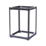 Rack Abierto de 4 Postes Instalación Pared o Piso de 14 Unidades Ideal para Equipo de Audio LP-RPP-1914 - SILYMX