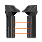 Detector fotoelectrico con CELDA SOLAR DE 3 RAYOS alcance exterior 100 m 4 frecuencias SFB100 - SILYMX