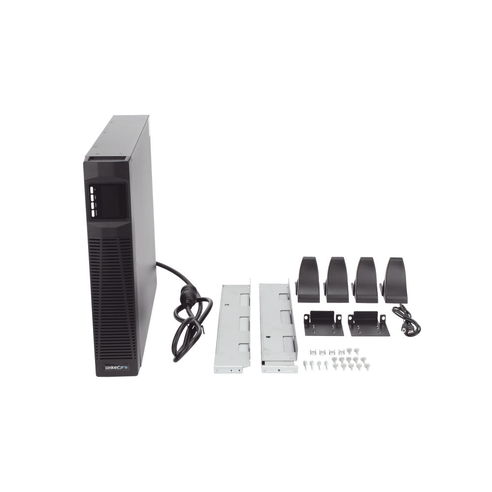 No break UPSLINKEDPRO BY EPCOMLP2KRTUPS No Break 2000VA/1800W Entrada y Salida de 120 Vca Clavija de Entrada NEMA 5 - 20P Pantalla LCD Configurable Formato Rack/Torre LP2KRT - SILYMX