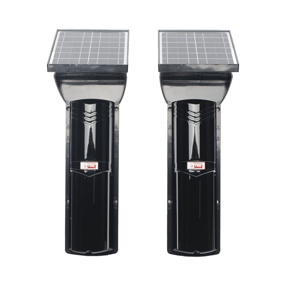 Detector fotoelectrico con CELDA SOLAR DE 3 RAYOS alcance exterior 100 m 4 frecuencias SFB100 - SILYMX