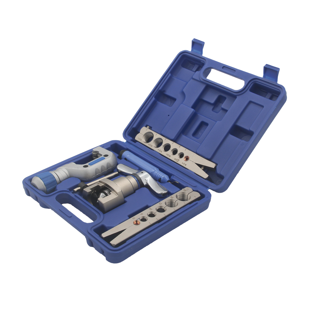 Kit de herramienta de abocardado para aires acondicionados para diámetros de 1/4" 5/16" 3/8" 1/2" 5/8" Y 3/4" CT-809 - SILYMX