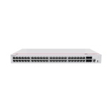 Switch de Acceso Gigabit Administrable PoE Capa 2 48 puertos 10/100/1000 Mbps (PoE) 4 Puertos 10GE SFP+ Uplink ERPS IMGP Snooping DHCP Snooping PoE Perpetuo 380W Administración Nube Gratis S220-48P4X - SILYMX