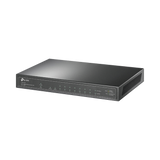 Switch de escritorio PoE+ no Administrable 8 puertos 10/100/1000 Mbps + 1 puertos 10/100/1000 Mbps (Uplink) + 1 puerto SFP 63W TL-SG1210P - SILYMX