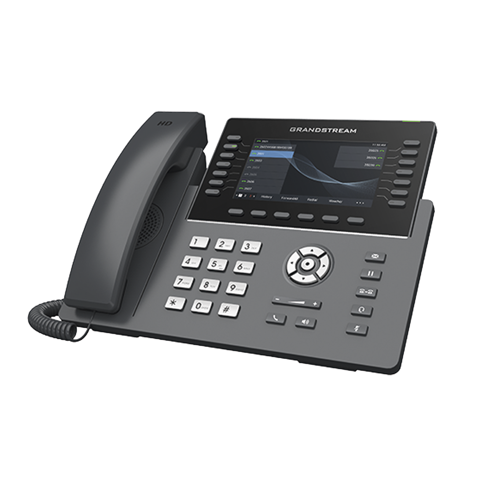 Teléfono IP Wi-Fi Grandstream GRP2650 · 14 Líneas SIP · PoE · Bluetooth · Pantalla 5" | Carrier-Grade