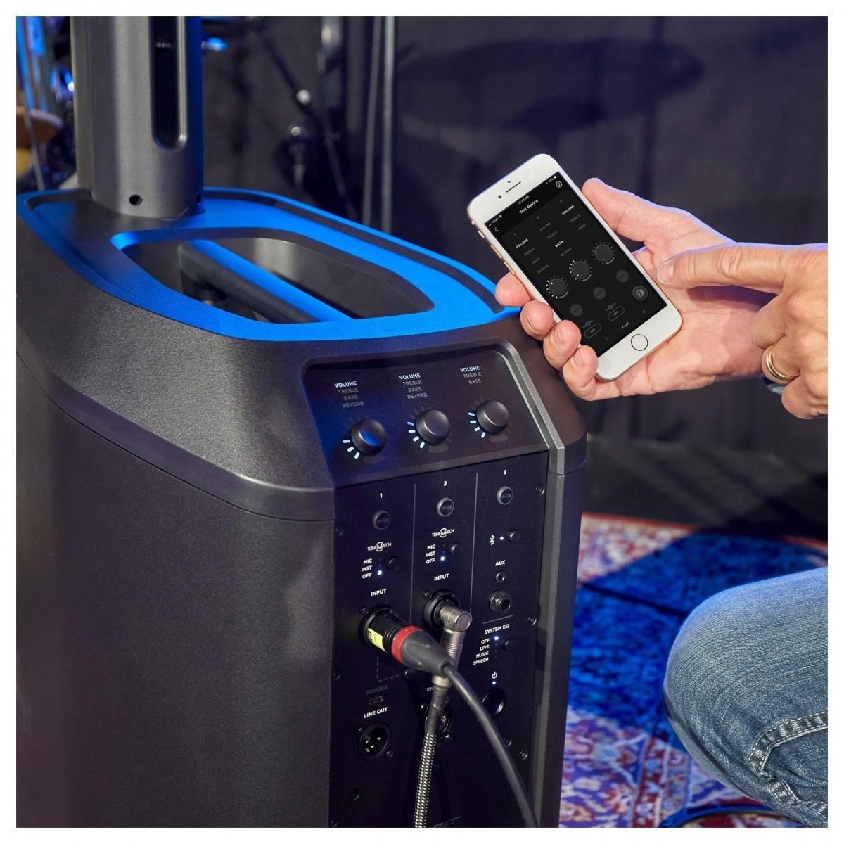 Sistema Portátil de Audio Bose Arreglo lineal de 8 altavoces Subwoofer Mezclador Integrado de 3 canales Bluetooth Configuación mediante App L1-PRO8 - SILYMX