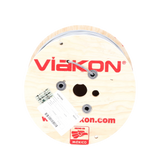 Bobina de cable Viakon 2x18 AWG Blindado Gris 305 Metros 9222 - SILYMX