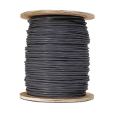 Bobina de Cable Genesis 2x16 AWG  DIRECT BURIAL FPL Uso en Intemperie Sistemas de Detección de Incendio y Evacuación Forro Negro 305 Metros 4151-1008 - SILYMX