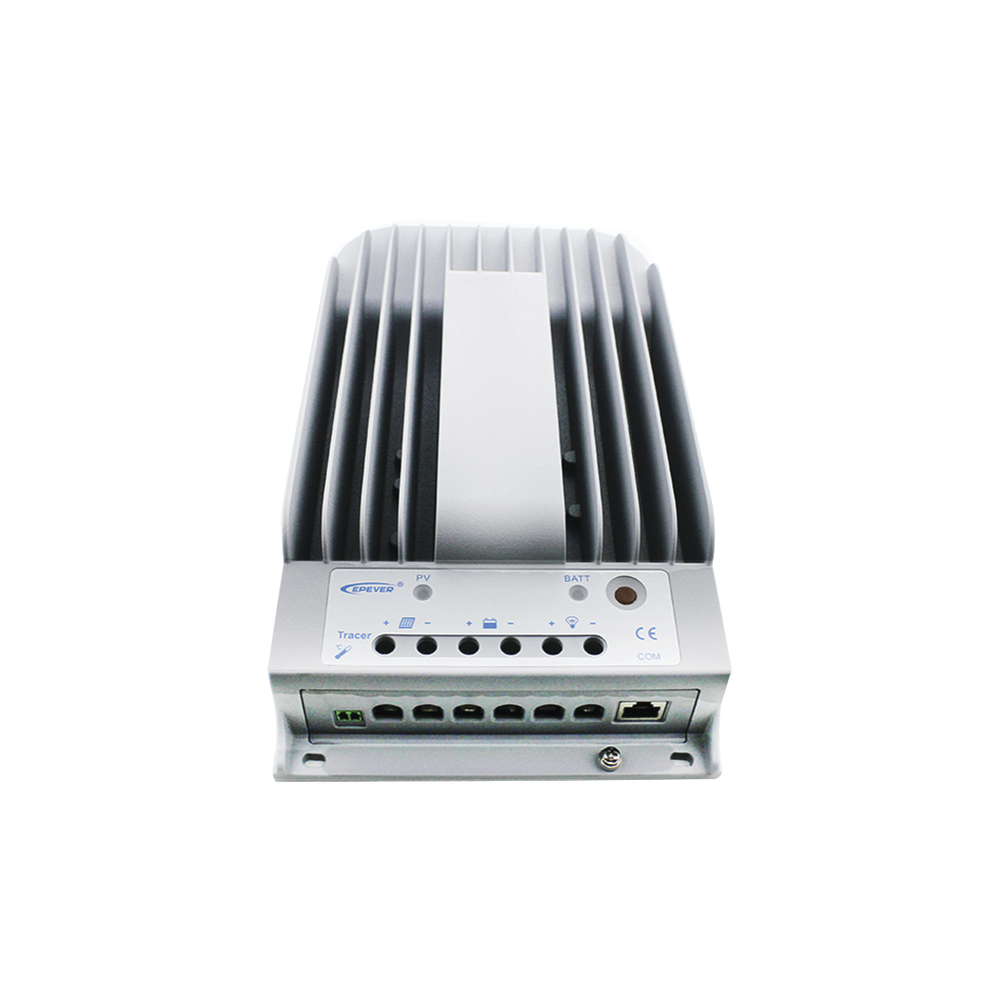 Controlador Solar Epever MPPT 40A 12/24V Máximo Voltaje de Circuito Abierto Voc 150Vcc Parámetros Configurables TRACER-4215-BN - SILYMX