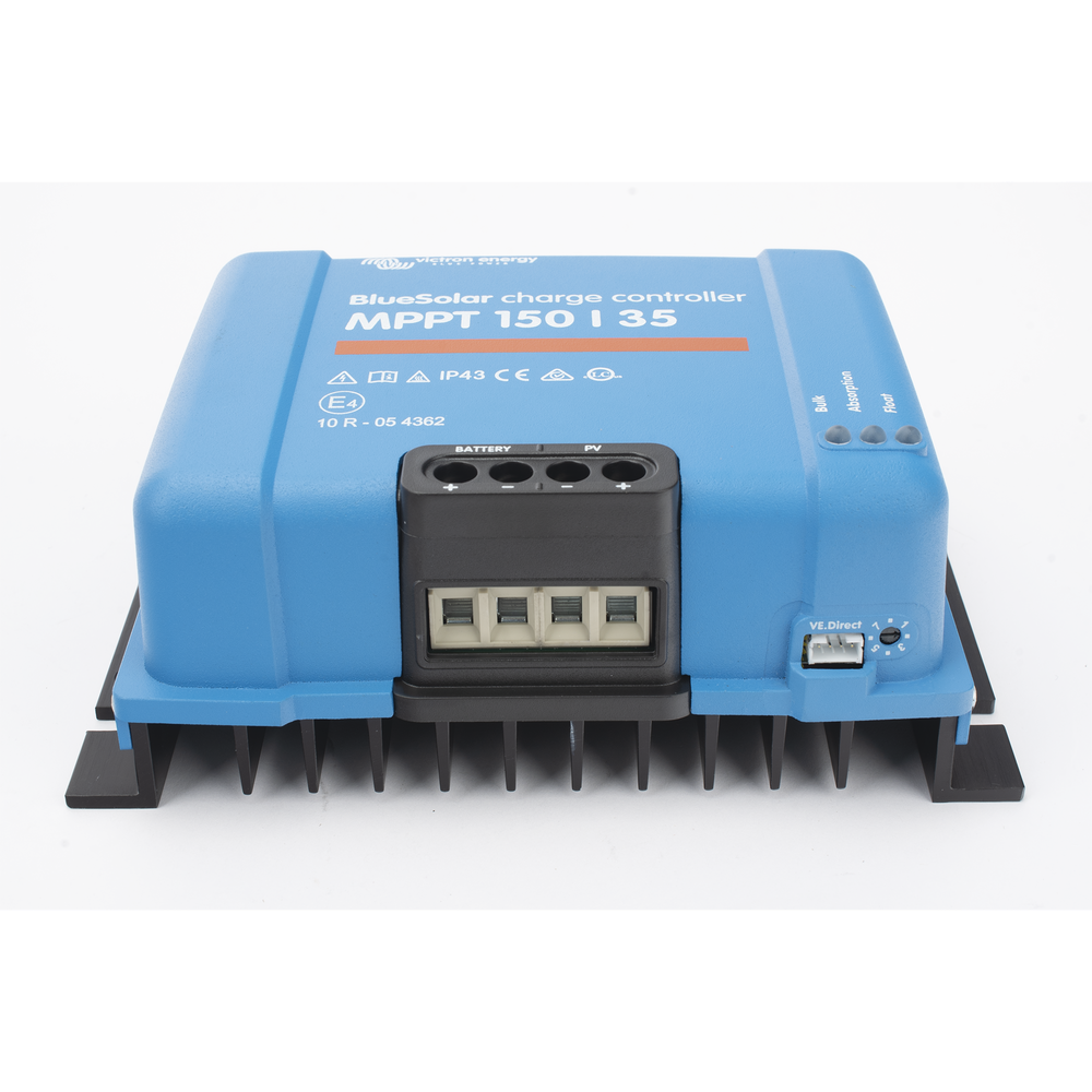 BlueSolar MPPT 150/35. Controlador Solar MPPT 35A, Voltaje Selección Automática: 12/24/36/48 Vcc VICTRON ENERGY BSMPPT150/35 - SILYMX