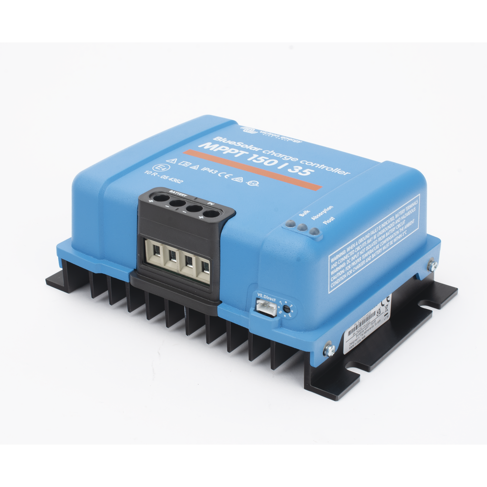BlueSolar MPPT 150/35. Controlador Solar MPPT 35A, Voltaje Selección Automática: 12/24/36/48 Vcc VICTRON ENERGY BSMPPT150/35 - SILYMX