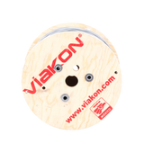 Bobina de cable Viakon 2x18 AWG Blindado Gris 305 Metros 9222 - SILYMX