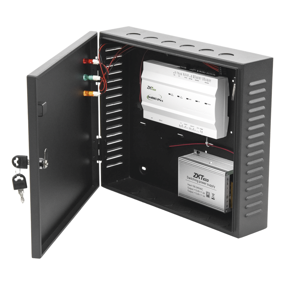 Controlador de Acceso 1 Puerta / 20,000 Huellas 30,000 Tarjetas / TCP/IP / ADMS PUSH / Green Label / ZKBio CVSecurity ZKTECO - Imagen 1