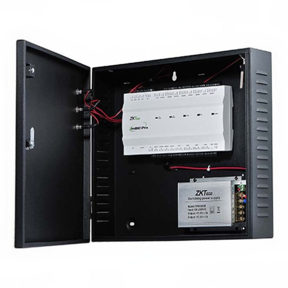 Panel de Control de Acceso Avanzado con Gabinete y Fuente INBIO260 PRO BOX ZKTECO - Imagen 1