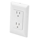 Contacto Inteligente De Pared Doble 120/220V 15A Con Supresor De Picos Tipo A INTELI-GROUND TOTAL GROUND - Imagen 1