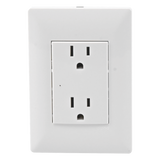 Contacto Inteligente De Pared Doble 120/220V 15A Con Supresor De Picos Tipo A INTELI-GROUND TOTAL GROUND - Imagen 2