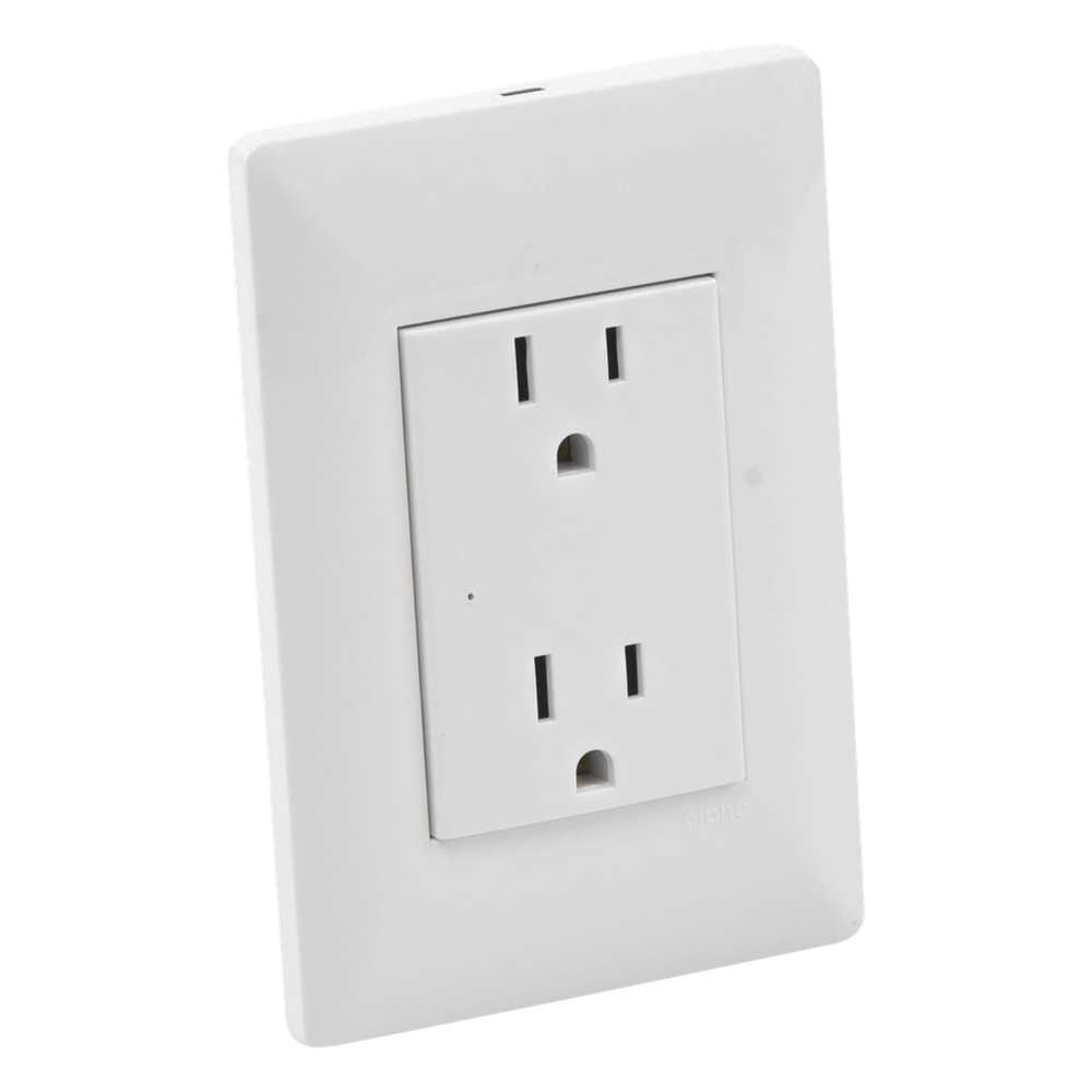 Contacto Inteligente De Pared Doble 120/220V 15A Con Supresor De Picos Tipo A INTELI-GROUND TOTAL GROUND - Imagen 3