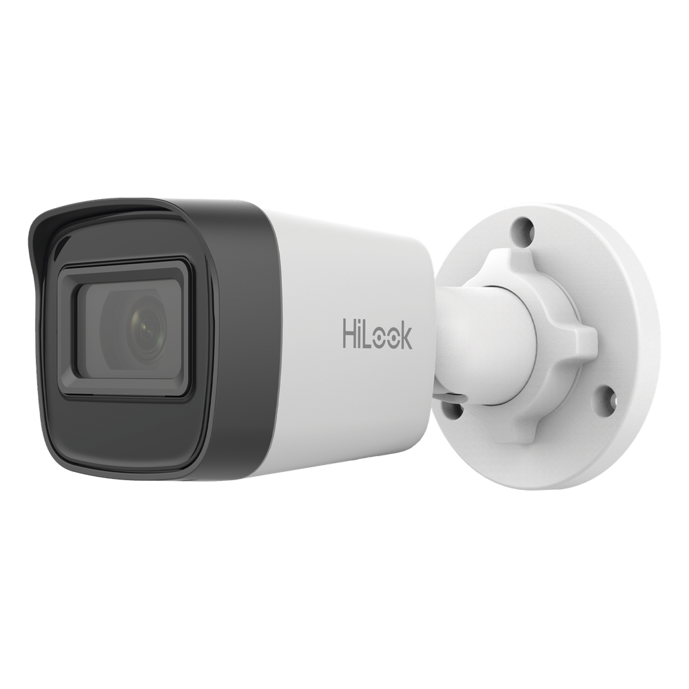 Camara Bala IP 2MP 1080p Lente 2.8mm IR 20m IP67 PoE dWDR H.265+ ONVIF HiLook IPC-B121H-C HiLook by HIKVISION - Imagen 1